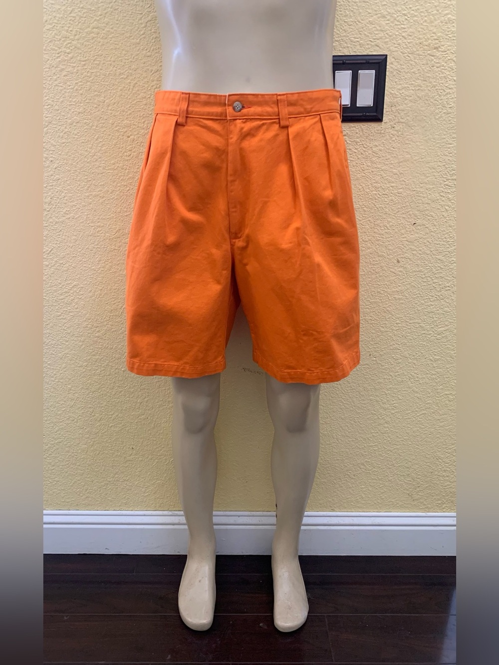 Polo Ralph Lauren Men’s Size 34 Orange Color Tyler Chino Shorts